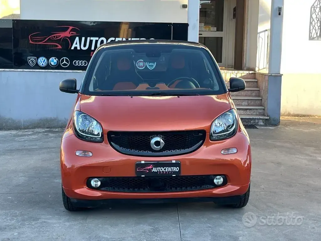 Usata Smart ForTwo Cabrio Passion 71 CV (52 kW) 2018 Arancione Cabrio