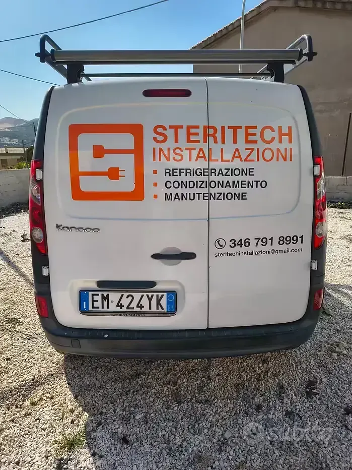 Usata Renault Kangoo 90 CV (66 kW) 2012 Bianco Monovolume