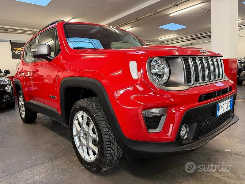 Usata Jeep Renegade Limited 140 CV (102 kW) 2019 Rosso SUV