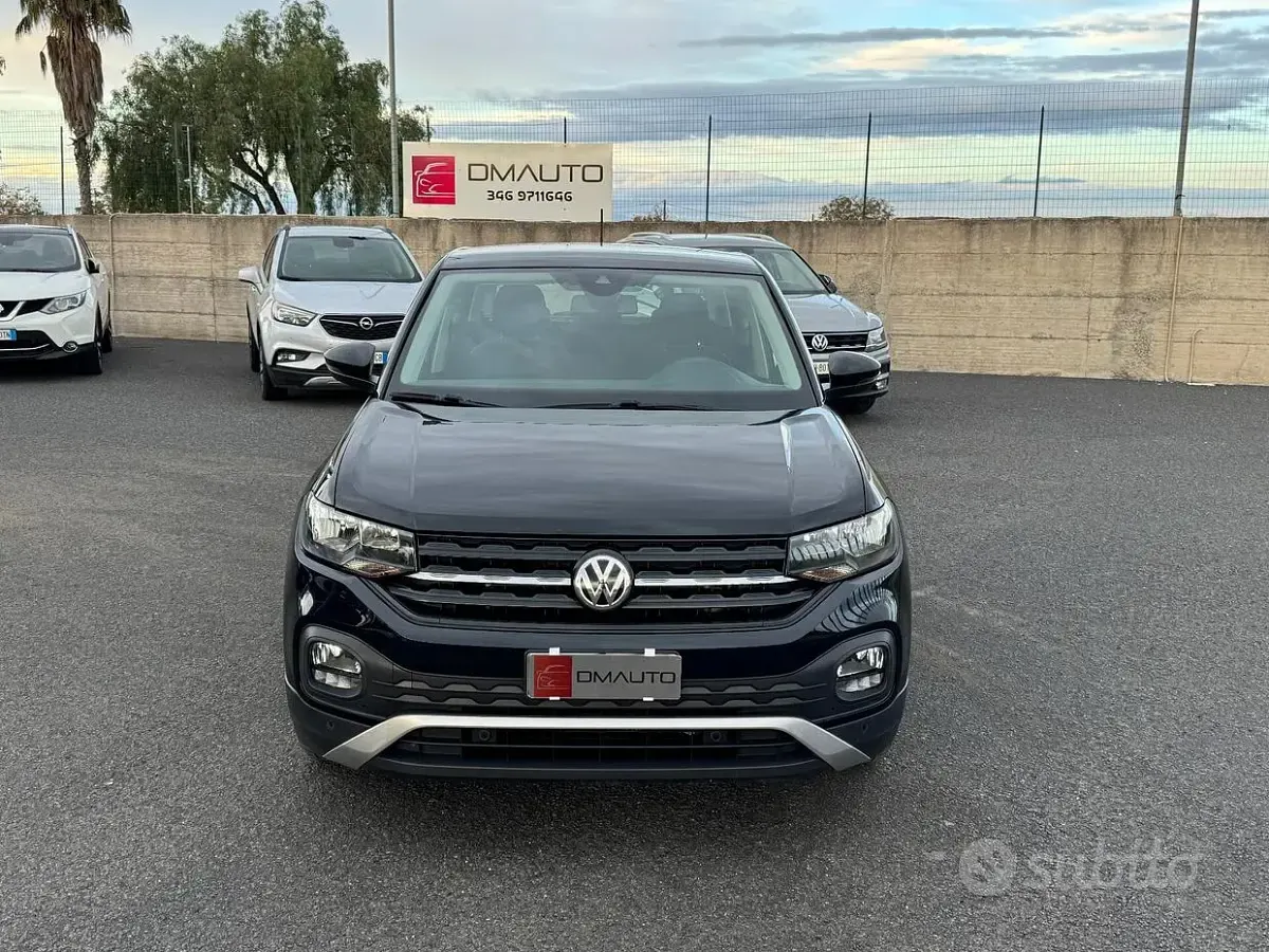 Usata VW T-Cross Style 95 CV (69 kW) 2020 Nero SUV