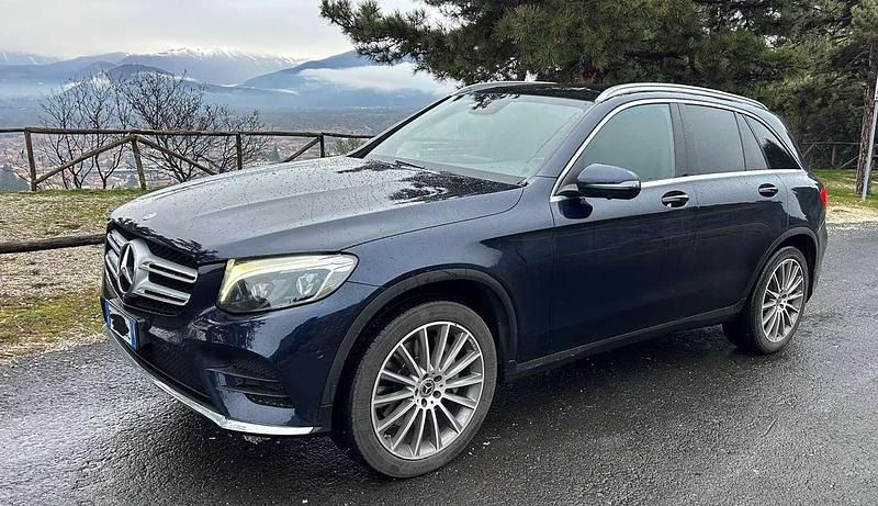 Usata Mercedes GLC250 Premium 204 CV (150 kW) 2017 Blu/azzurro SUV