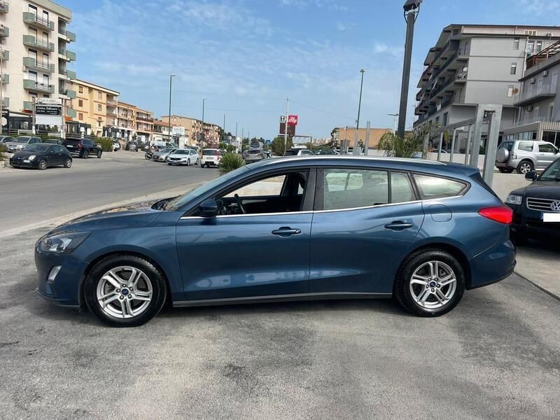 Usata Ford Focus ST-Line 120 CV (88 kW) 2020 Blu Station wagon