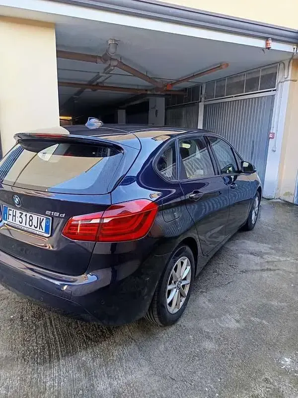 Usata BMW 216 Active Tourer Advantage 116 CV (85 kW) 2017 Blu/azzurro Monovolume
