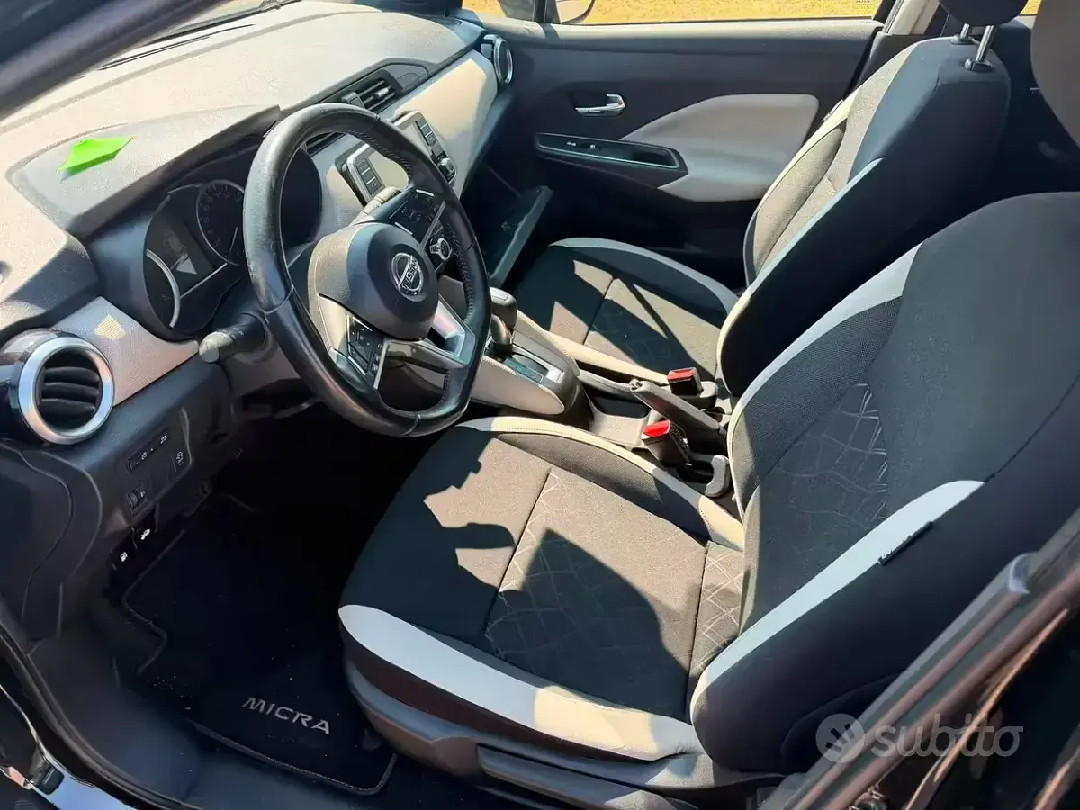 Usata Nissan Micra 101 CV (74 kW) 2019 Nero Utilitaria