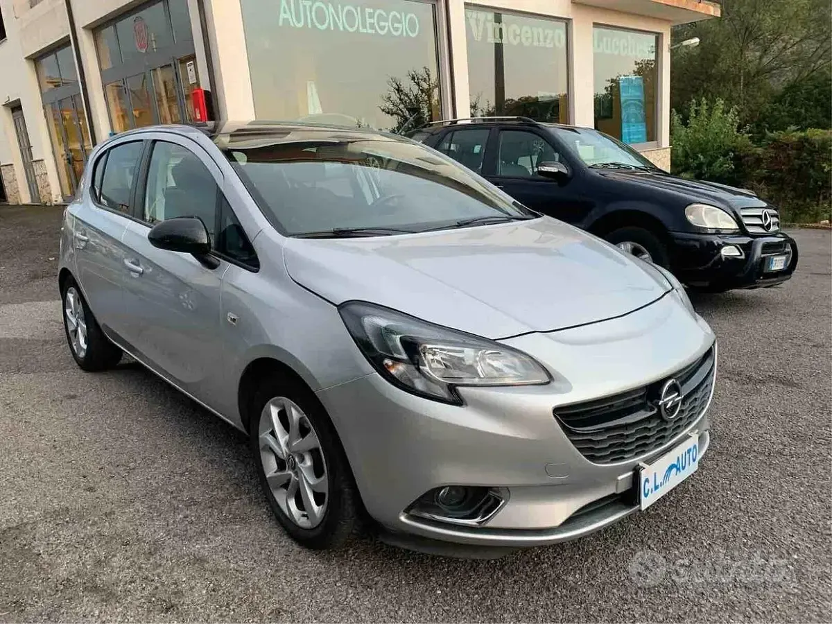Usata Opel Corsa 95 CV (69 kW) 2015 Grigio Utilitaria