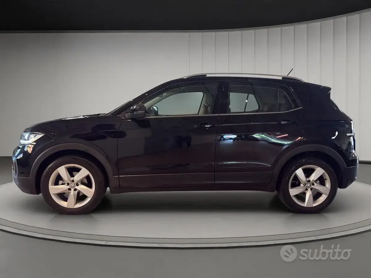 Usata VW T-Cross Advance 116 CV (85 kW) 2019 Nero SUV