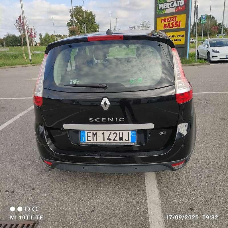 Usata Renault Scénic III Dynamique 131 CV (96 kW) 2012 Nero Monovolume
