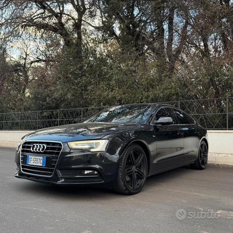 Nero Usata 2015 Audi A5 S-Line Coupé | 14.500 € (Buon prezzo) - Immagine 1/4