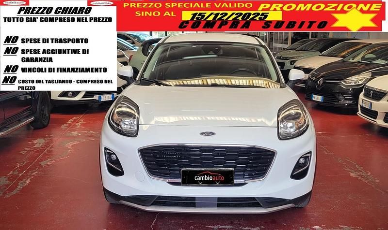 Usata Ford Puma Titanium 125 CV (91 kW) 2020 Bianco SUV