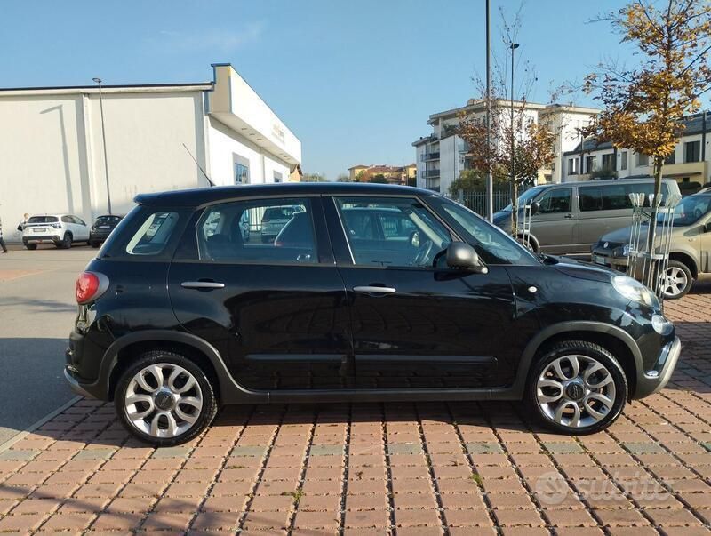 Usata Fiat 500L Cross 95 CV (69 kW) 2018 Nero Monovolume