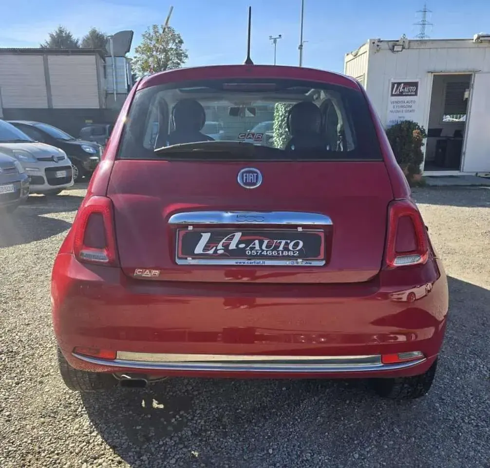 Usata Fiat 500C Lounge 69 CV (50 kW) 2017 Rosso Cabrio