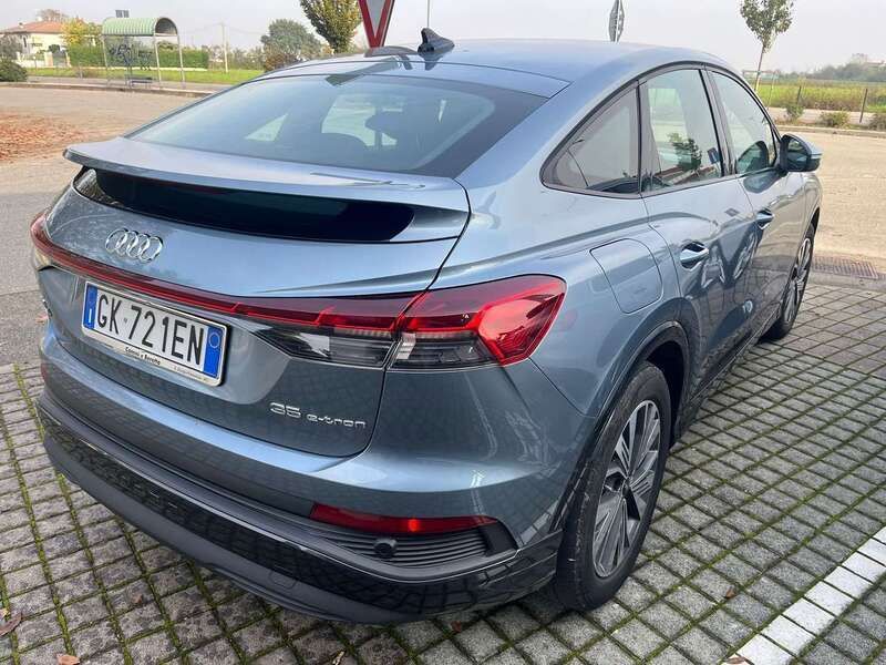 Usata Audi Q4 Sportback e-tron Advanced 69 kW (95 CV) 2022 Blu/azzurro SUV
