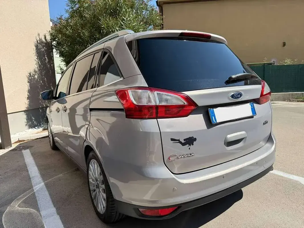Usata Ford C-MAX Titanium 116 CV (85 kW) 2012 Blu/azzurro Monovolume
