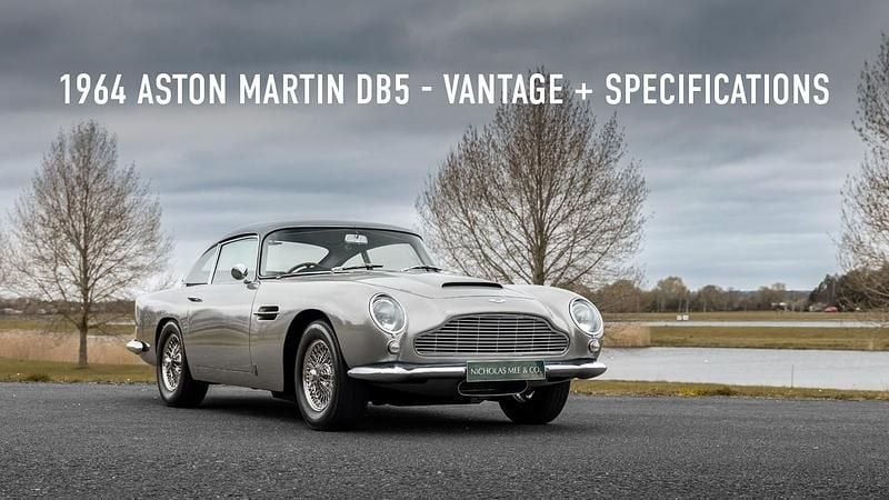 Usata Aston Martin DB5 340 CV (250 kW) 1964 Argento Coupé