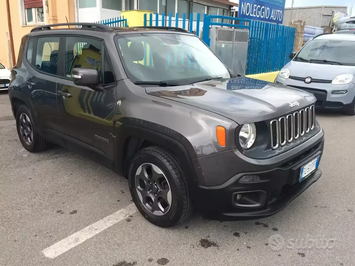 Gebraucht Jeep Renegade Longitude 120 PS (88 kW) 2018 Grau SUV