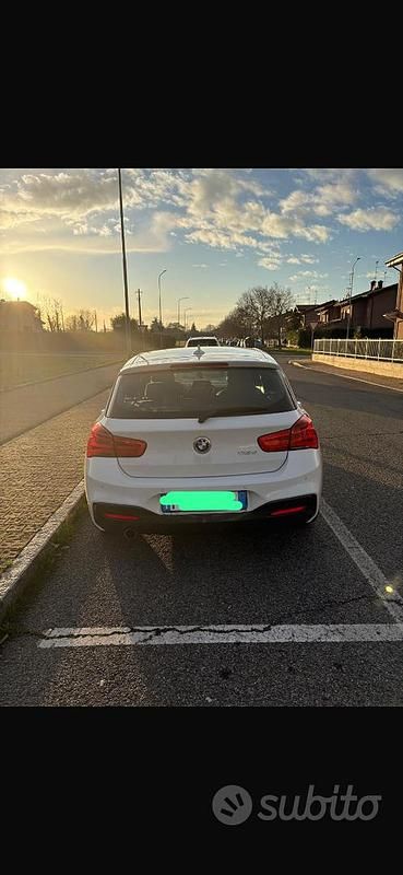 Usata BMW 116 M Sport 2016 Bianco Utilitaria