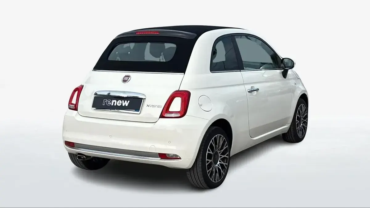 Usata Fiat 500C Dolcevita 69 CV (50 kW) 2023 Bianco Cabrio