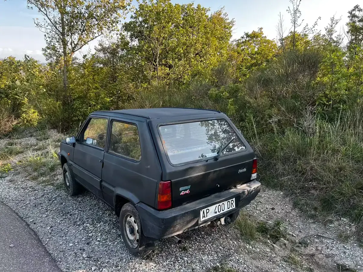 Usata Fiat Panda 4x4 54 CV (39 kW) 1997 Nero Utilitaria