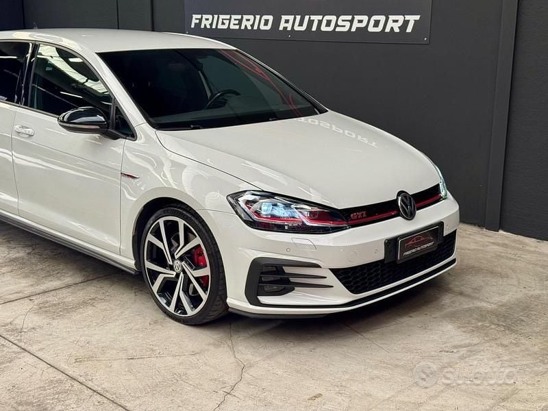 Usata VW Golf VII GTI 245 CV (180 kW) 2017 Bianco Berlina