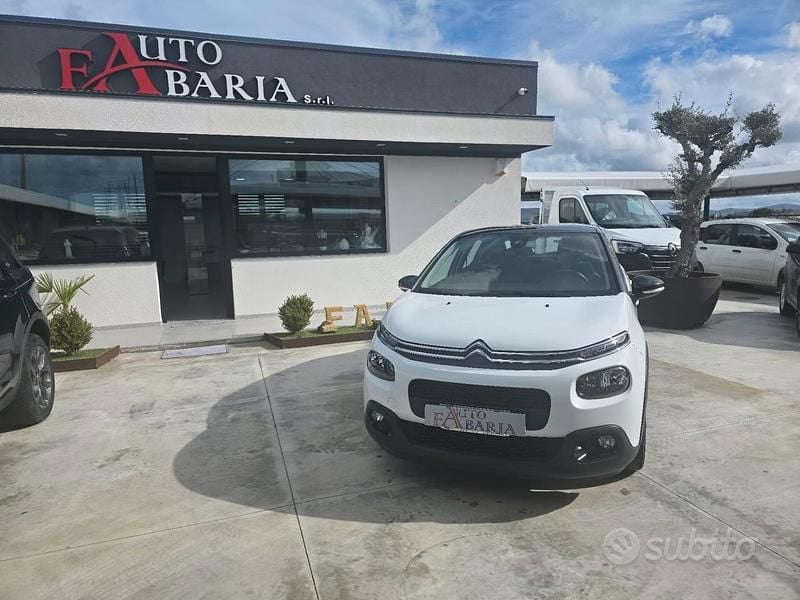 Usata Citroën C3 PureTech 83 CV (61 kW) 2018 Bianco Berlina
