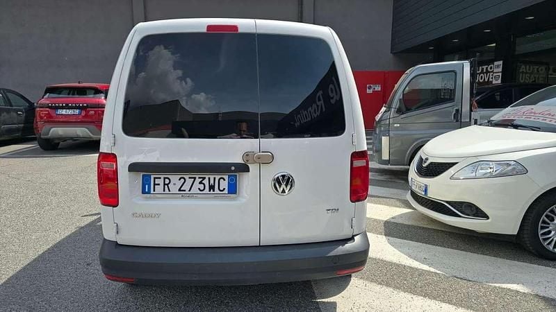 Begagnad VW Caddy 102 HK (75 kW) 2018 Vit Minibuss