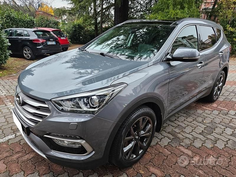 Grigio Usata 2018 Hyundai Santa Fe Xpossible SUV | 14.900 € (Super prezzo) - Immagine 1/4