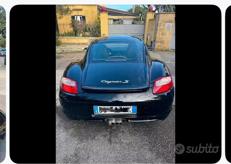 Usata Porsche Cayman 295 CV (216 kW) 2006 Nero Coupé