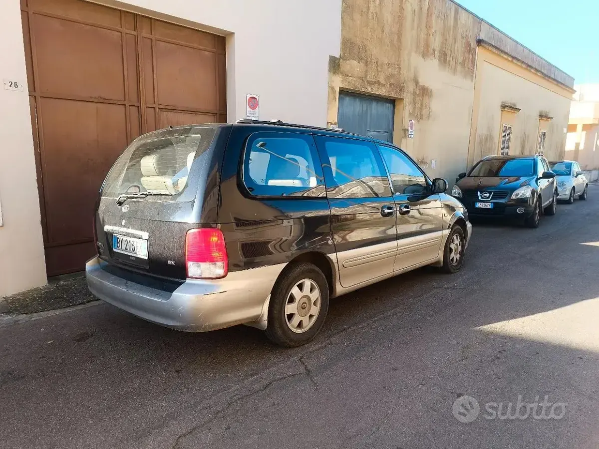 Usata Kia Carnival 2002 Nero Monovolume