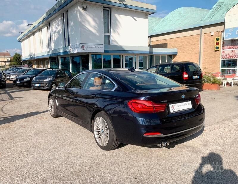 Usata BMW 420 Gran Coupé Luxury Line 190 CV (139 kW) 2017 Blu/azzurro Coupé