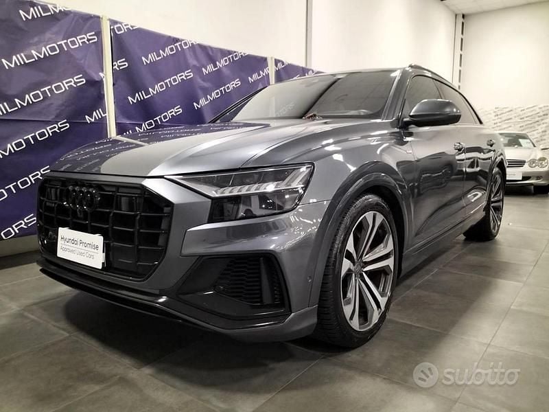 Grigio Usata 2018 Audi Q8 S-Line SUV | 47.900 € (Ottimo prezzo) - Immagine 1/4