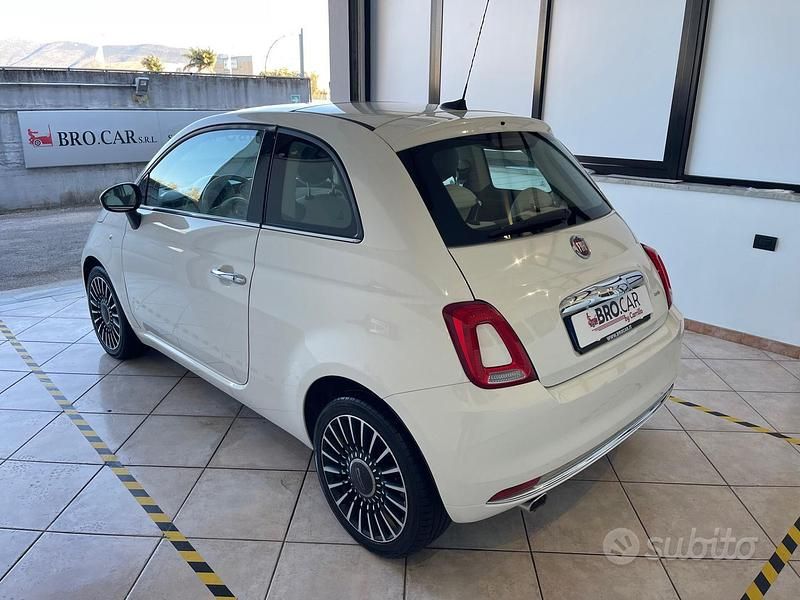 Usata Fiat 500 Lounge 69 CV (50 kW) 2018 Bianco Berlina