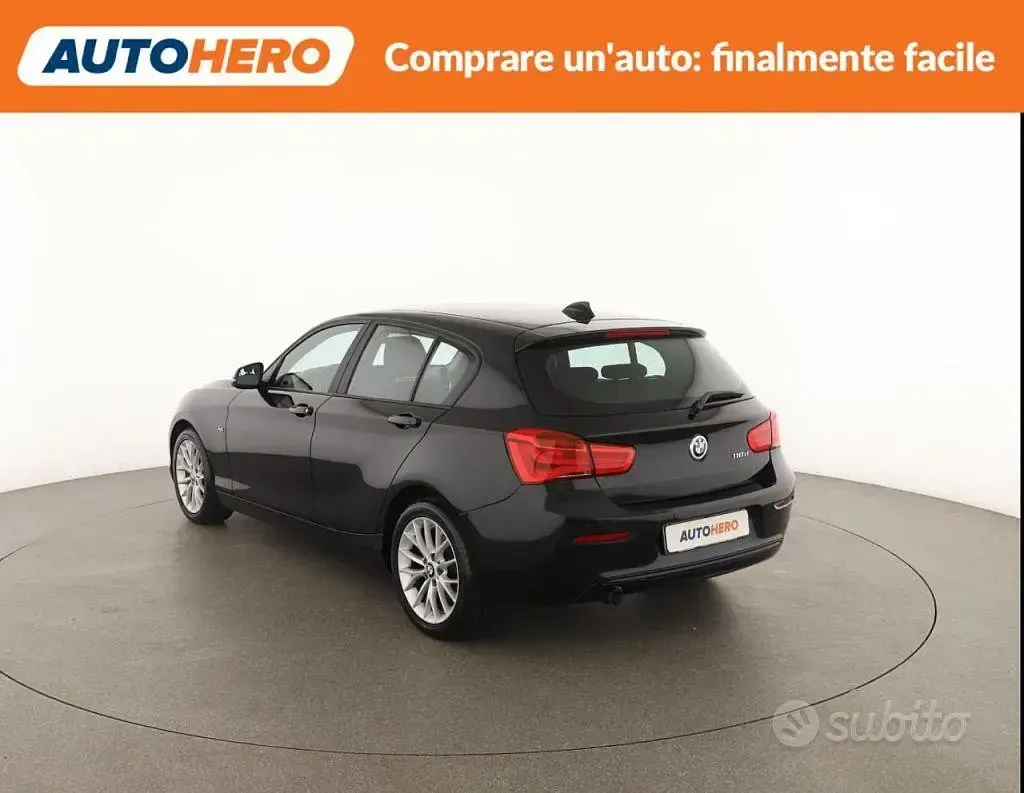 Usata BMW 118 Sport Line 150 CV (110 kW) 2018 Nero Berlina