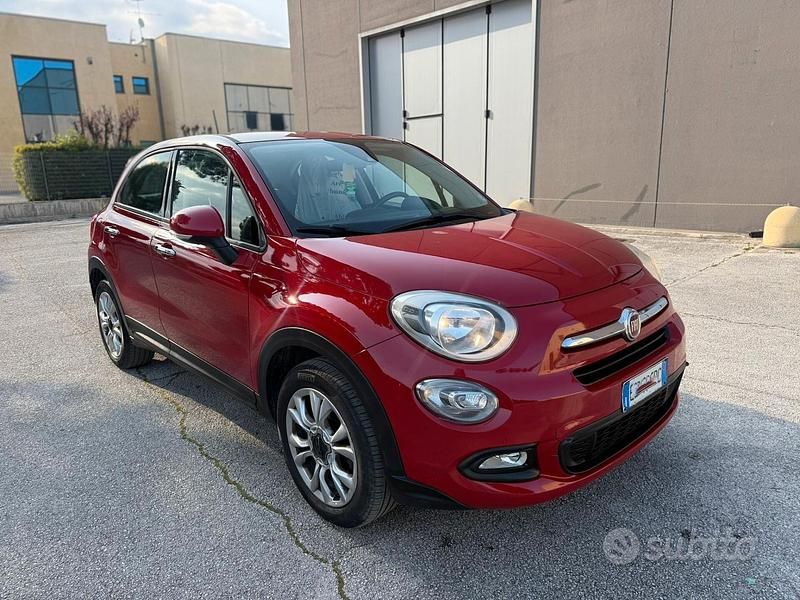 Usata Fiat 500X 140 CV (102 kW) 2015 Rosso SUV