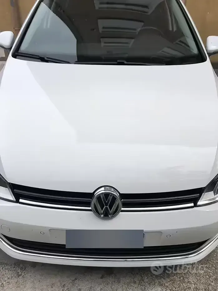 Usata VW Golf VII Allstar 110 CV (80 kW) 2017 Bianco Berlina
