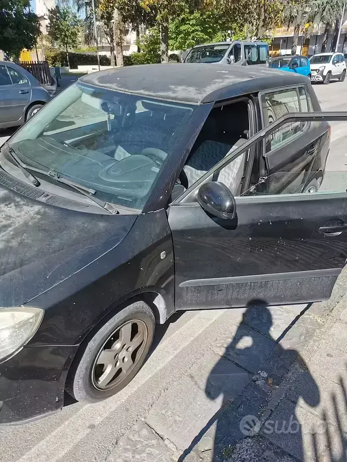 Begagnad Skoda Fabia 80 HK (58 kW) 2008 Svart Halvkombi