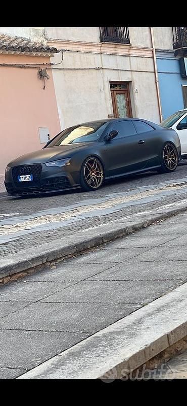 Usata Audi A5 245 CV (180 kW) 2012 Nero Coupé