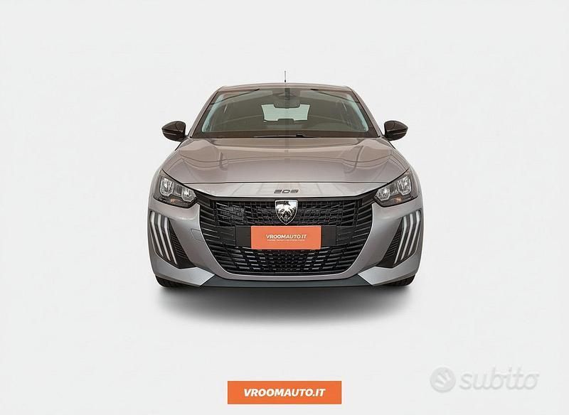Nuova Peugeot 208 2025 Grigio Utilitaria