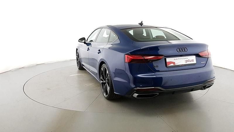 Usata Audi A5 Sportback S-Line 204 CV (150 kW) 2024 Blu ascari Utilitaria