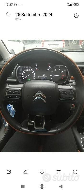 Usata Citroën C3 PureTech 110 CV (80 kW) 2017 Marrone Berlina