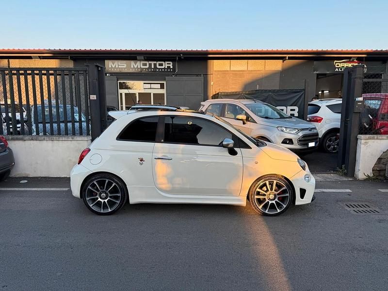 Usata Abarth 500 134 CV (98 kW) 2010 Bianco Coupé