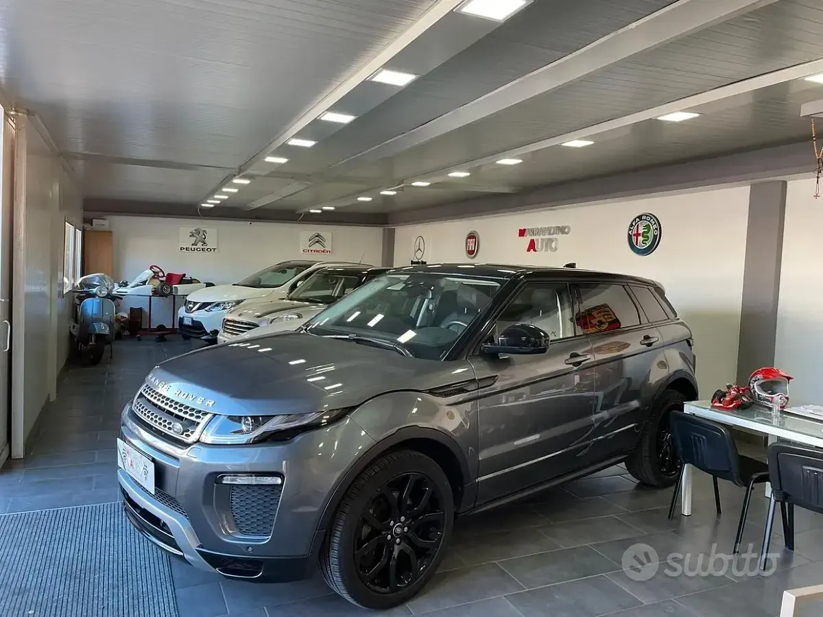 Usata Land Rover Range Rover evoque HSE Dynamic 150 CV (110 kW) 2018 Grigio SUV