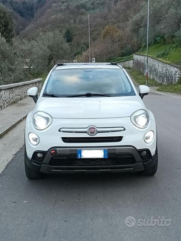 Usata Fiat 500X 140 CV (102 kW) 2015 Bianco SUV