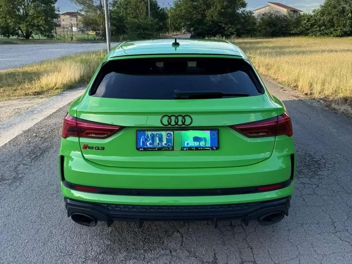 Usata Audi RS Q3 Sportback Ambiente 400 CV (294 kW) 2021 Verde SUV