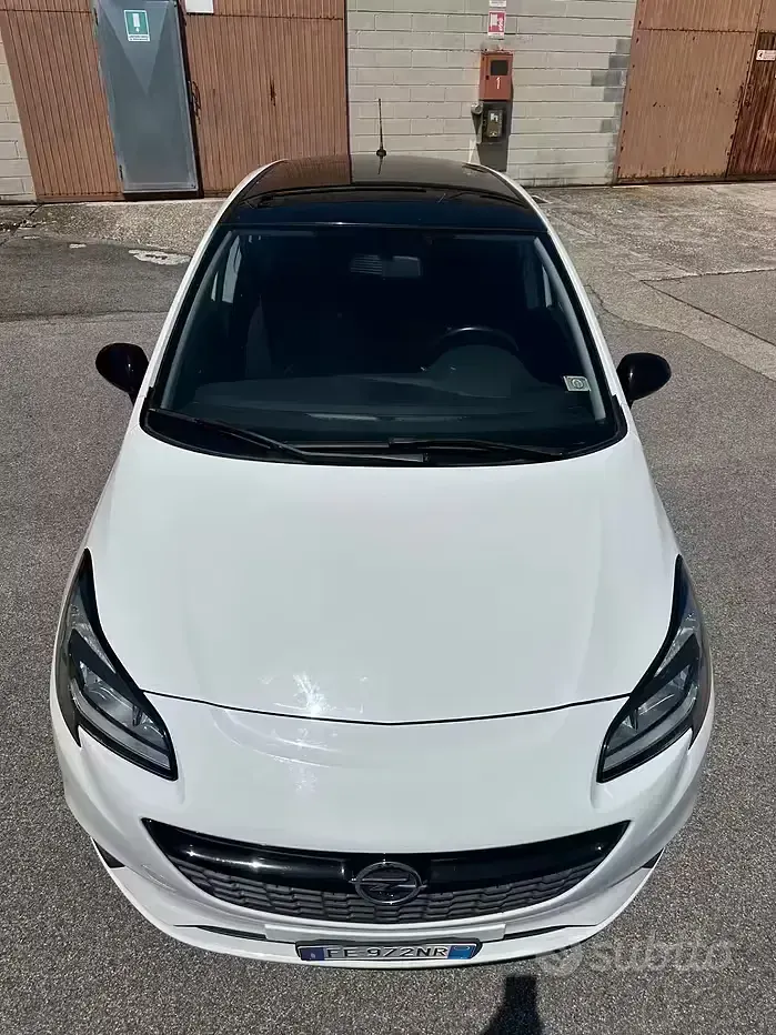 Usata Opel Corsa 90 CV (66 kW) 2016 Bianco Utilitaria