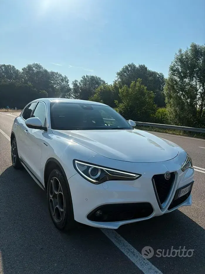 Usata Alfa Romeo Stelvio 210 CV (154 kW) 2018 Bianco SUV