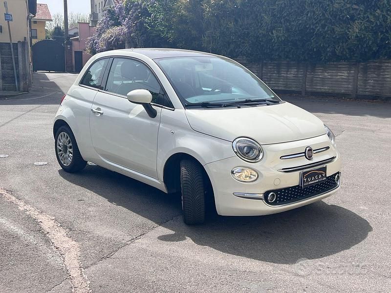 Usata Fiat 500 Lounge 69 CV (50 kW) 2016 Bianco Berlina