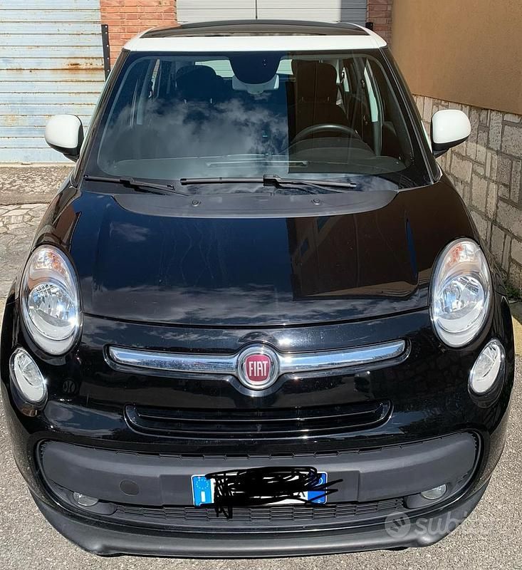 Usata Fiat 500L Lounge 95 CV (69 kW) 2017 Nero Monovolume