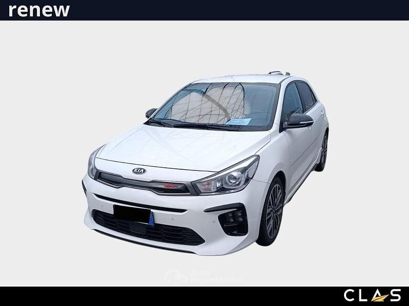 Usata Kia Rio GT-Line 101 CV (74 kW) 2021 Bianco Berlina