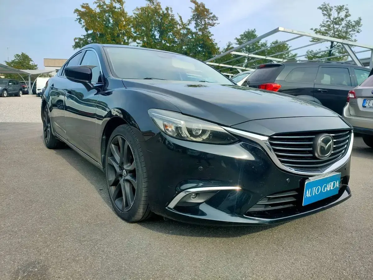 Usata Mazda 6 Exceed 175 CV (128 kW) 2017 Nero Berlina