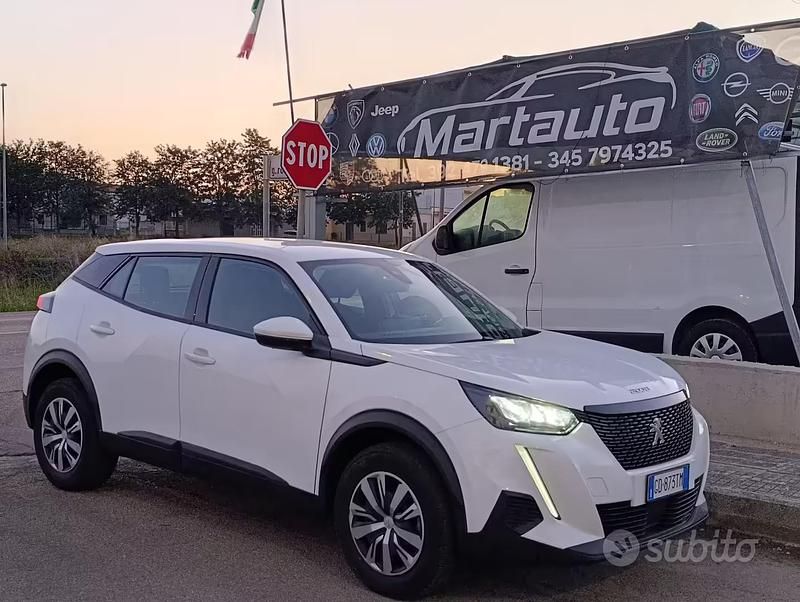 Usata Peugeot 2008 Peugeot Sport Engineered 110 CV (80 kW) 2020 Bianco SUV